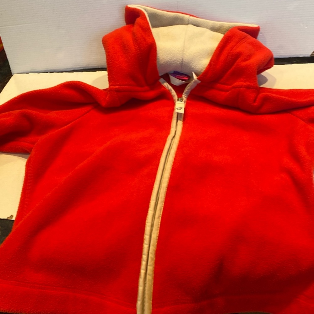 Extreme Limit Red Fleece Hoodie for Girls